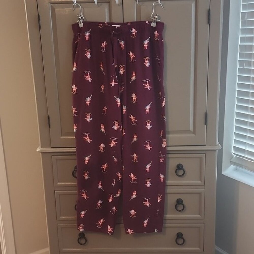 Old Navy Christmas print pajama pants size large